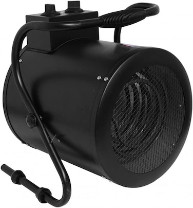 Industrial Fan Heater with Adjustable Thermostatic Control, Ipx4 Level Waterproof, Overheat Protection, 5KW Portable Electric Heater for Planting, Greenhouse, Workshop, Garage, Office &amp; Home.