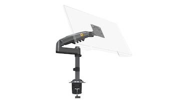 حامل ذراع شاشة الكمبيوتر المزود بنابض غازي المريح NB North Bayou H100B يدعم شاشات من 17" إلى 30" بوزن يصل إلى 19.8 رطل، VESA 75x75,100x100، دوران 360°، تعديل في الارتفاع والإمالة، أسود