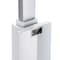 NB North Bayou TW85W Motorized TV Floor Stand for 55-85 Inch TVs up to 150 lbs, Height Adjustment 1200mm to 1700mm, VESA upto 600x400mm, Mobile with Heavy-Duty Casters,White