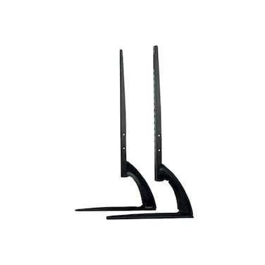 BEETEC Desktop TV Stand Supports 23"&ndash;55" TVs up to 25kg, VESA 400x400mm, Ultra-Slim Design, Black  TF-D2