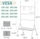 Mobile TV Stand for 32&ndash;86 Inch Screens, Height Adjustable with Lockable Wheels, VESA 600x400mm, Max Load 45 kg, Shelf Load 10kg, White