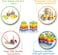Hape Double Rainbow Stacker, Wooden Stacking &amp; Sorting Block Building Toy For Kids
