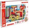 Hape Award Winning Hape Choo Choo Tracks Kid's Magnetic Wooden Maze Puzzle