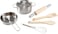 Hape E3137 Chef's Cooking Set, Child Safe Pots, Pans And Utensils, Wooden Kitchen Accessories, One Size