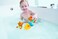 Hape Teddy and Friends Bath Squirts  Multi Color Little Fun Splashers, Educational Bath Toy for Kids  months+