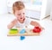 Hape Geometry Puzzle, Wooden Geometric Shapes, Learning &amp; Educational Puzzle, Wooden Toy, Made From High Quality Wood, Puzzle For Toddlers, Gift For Toddlers