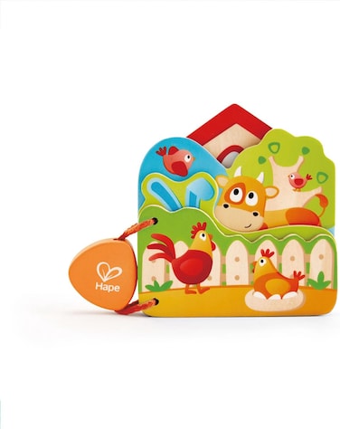 Hape Baby's First Books - 3 Pcs