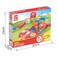 Hape Sensory Railway Circuit   Colorful Wooden Train Set With Accessories, Musical Kids Toy Built-In Xylophone, Rattle And Mirror Block, Multi-Colored