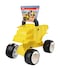 Hape Dump Truck - Mini Sand Vehicle Car Toy for Kids   Four-Wheeled Beach Toy   Sand Toy   With Rubber Tires   Independent Wheel Turning   Ages 12 Months+