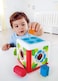 Hape Shape Sorting Box, Cute Animal Wooden Shape Sorter Box, Educational Shape Color Recognition Toy For Kids