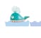Bubble Blowing Whale   Cute Bath Toy for Kids   Fill Spout with Bubble Bath or Soap for Realistic Bubbles   Floats on Water   Easy to Clean   Ages 3 Years &amp; Up