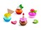 Hape Cupcakes   Colorful Wooden Cupcakes, Children’s Pretend Play Food Kitchen Toy