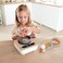 Hape Fun Fan Fryer, Wooden Tabletop Stove With Fan, Kitchen Playset For Preschoolers, Includes Salt And Pepper Shakers, Six Recipes And More
