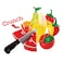 Hape Healthy Fruit Playset   Play Food Fruit Set with Toy Knife for Pretend Play   3+ Years