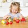 Hape Healthy Fruit Playset   Play Food Fruit Set with Toy Knife for Pretend Play   3+ Years