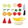 Hape Healthy Fruit Playset   Play Food Fruit Set with Toy Knife for Pretend Play   3+ Years