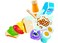 Hape Delicious Breakfast Playset   Play Food Set with Toy Spoon for Pretend Play   3+ Years