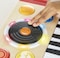 Hape DJ Mix &amp; Spin Studio   Portable DJ Studio with Lights &amp; Sounds Music Toy Playset, 12 Months - 5 Years