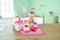 Hape Toddler Picnic Basket   Soft Fabric Pretend Food Playset for Kids, Includes Basket, Fruit, Sandwich, Picnic Cloth  18 Months +