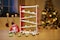 Hape Advent Roller Coaster Calendar Roller Track With 23 Spinning Tops   Include Wooden Track, Shapes & Colors   Suitable For Ages 2 Years & Up