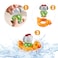 Hape Spin Splash &#39;n&#39; Swim Elephant - Interactive Bath Toy for Toddlers   Multicolor Bath Play Fun   Color-Changing Duck Ring Float   Encourages Color Learning  Safe, BPA-Free   Ages 18 Months and Up