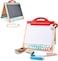 Hape Store &amp; Go Easel, Folding Double-Sided Tabletop Blackboard &amp; Whiteboard With Chalks, Markers &amp; Other Art Accessories, Turns Into Portable Case, For Children 3 Years+