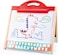 Hape Store &amp; Go Easel, Folding Double-Sided Tabletop Blackboard &amp; Whiteboard With Chalks, Markers &amp; Other Art Accessories, Turns Into Portable Case, For Children 3 Years+