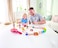 Hape Crazy Rollers Stack Track, Wooden DIY Marble Run Set With Dominoes, Steam Educational Learning Toy, 50 Pieces, For Kids 3 Years+