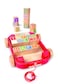 Hape, Pull-Along Cart With Stacking Alphabet Blocks, Includes 26-Blocks & Roll Cart Toddler Wooden Toy, For 24M & Above, Promotes Colour & Shape Recognition