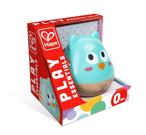 Hape Play Essentials Owl Musical Wobbler Hape Play Essentials Owl Musical Wobbler