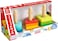 Hape Wooden Monster Twist &amp; Stack Blocks Puzzle 10 pcs, Shape Sorting &amp; Stacking Blocks, For Toddlers, Wooden Toys, Great For Colour &amp; Shape Recognition