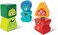 Hape Building Block Monster Buddies, Mix &amp; Match Colours, 2Y+, 3 Pieces,