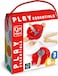 Hape Little Chef Cook &amp; Serve Set, Red, E3188