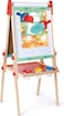 Hape Sponge Painting Fun, Activities And Art Supplies For Kids With Paint Set, Art Sponges, Rollers, Stencils And 8-page Paper Album, Art Kit For Children Ages 3 And Up