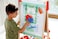 Hape Sponge Painting Fun, Activities And Art Supplies For Kids With Paint Set, Art Sponges, Rollers, Stencils And 8-page Paper Album, Art Kit For Children Ages 3 And Up