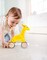 Hape Giraffe Pull Along - Wooden Toddler Toy with Moving Head and Feet   Smooth Wheels for Easy Pulling   Learning Toy for Walking Skills   Ages 12 Months+