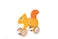 Hape Squirrel Pull Along   Wooden Pull Toy for Toddlers 12 Months+