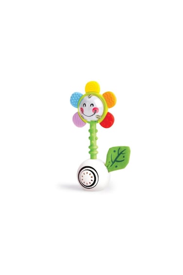 Hape Shake &amp; Sparkle Flower Rattle E0133