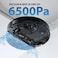 ECOVACS DEEBOT Y1 Pro Plus Robot Vacuum Cleaner with Auto-Empty Station, 2 IN 1 Vaccum and Mop 6500Pa Suction,  BLACK