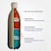 Atlasware Stainless Steel Vacuum Bottle with Carry Handle, Double-Wall Insulated and Leak-Resistant, Matt Steel, 1750 ml
