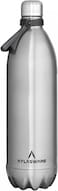 Atlasware Stainless Steel Vacuum Bottle with Carry Handle, Double-Wall Insulated and Leak-Resistant, Matt Steel, 1750 ml