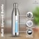 Atlasware Hot and Cold Vacuum Food-Grade Mould-Free Stainless Steel Water Bottle, Grey, 1000 ml