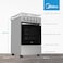 Midea 50x55cm Cooker, Full Gas Cooking Range With 4 Burners, Manual Ignition And Full Safety MFO-MG20TE-OL Silver