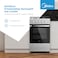 Midea 50x55cm Cooker, Full Gas Cooking Range With 4 Burners, Manual Ignition And Full Safety MFO-MG20TE-OL Silver