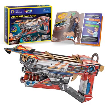 National Geographic Airplane Launcher 3D Jigsaw Puzzle Set