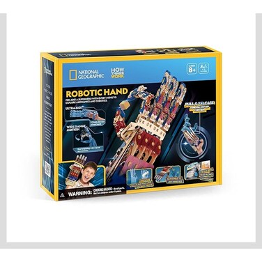 National Geographic How Things Work Robotic Hand 3D Puzzle Kit