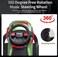 Colorland Licensed Land Rover Defender Ride On Car with Music, Anti-Skid Wheel - Green
