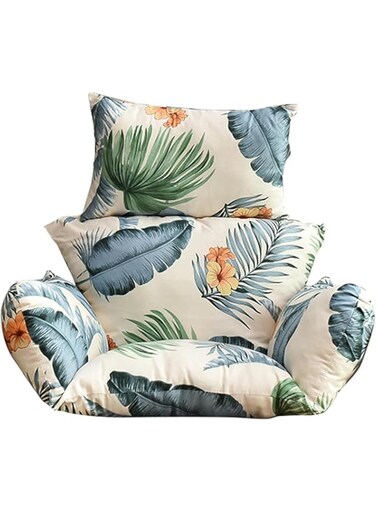 Swing Hanging Basket Seat Cushion, Garden Hanging Swing Chair Cushion, Egg Hammock Chair Cushion, Hanging Egg Hammock Chair Pads, Chair Seat Cushioning for Patio, Washable Swing Chair Cushion