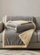 G H Sherpa Bed Blanket King Size, Double Plush Reversible Fleece, Machine Washable, Warm and Cozy for Bed &amp; Sofa (240x220 cm)