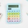 Gaosiio Colorful Calculator with Big Display &ndash; Large Screen, Soft Buttons, Easy-to-Use Design for Home, School &amp; Office